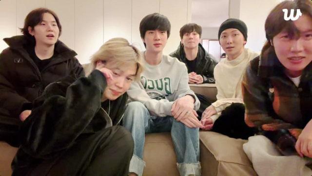 Namjoon (with BTS) Weverse Live 311225