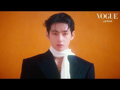 [Vogue Japan] A close look at the timeless superstar, BTS's V, on his cover shoot for VOGUE JAPAN! | On Set With - 291225