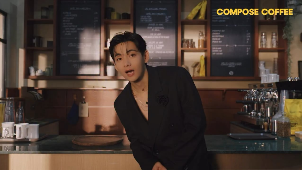 251216 Compose Coffee on Instagram feat. V