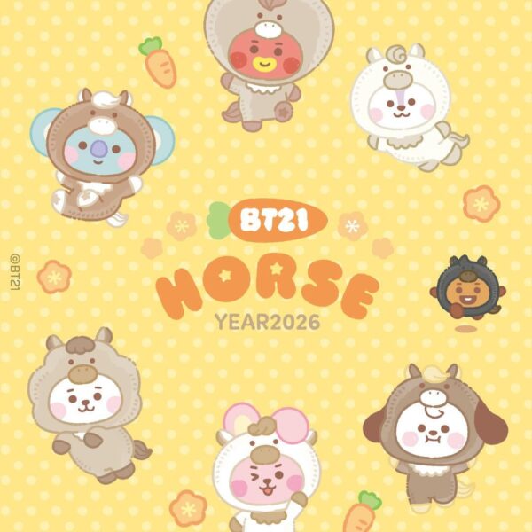 251213 BT21 Japan Official on Twitter - 🎍🐴BT21 ETO🐴🎍