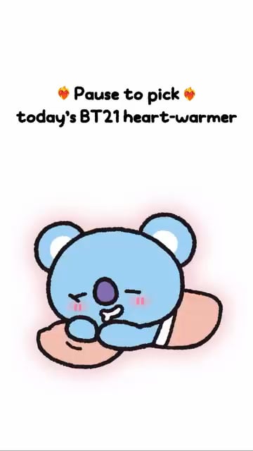 251212 BT21 on Instagram Channel - UNISTARS!! It's freezing outside!!! ❄️ Stop the roll and meet who's warming your heart today! 🧣