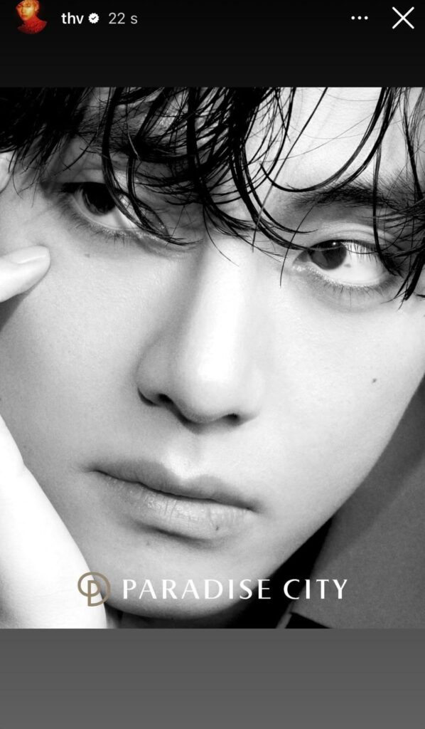 Taehyung IG Stories 011225