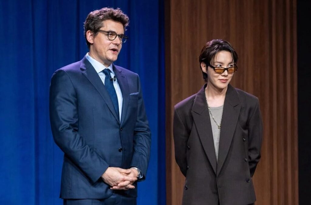 John Mayer IG Post with Hobi - 241225