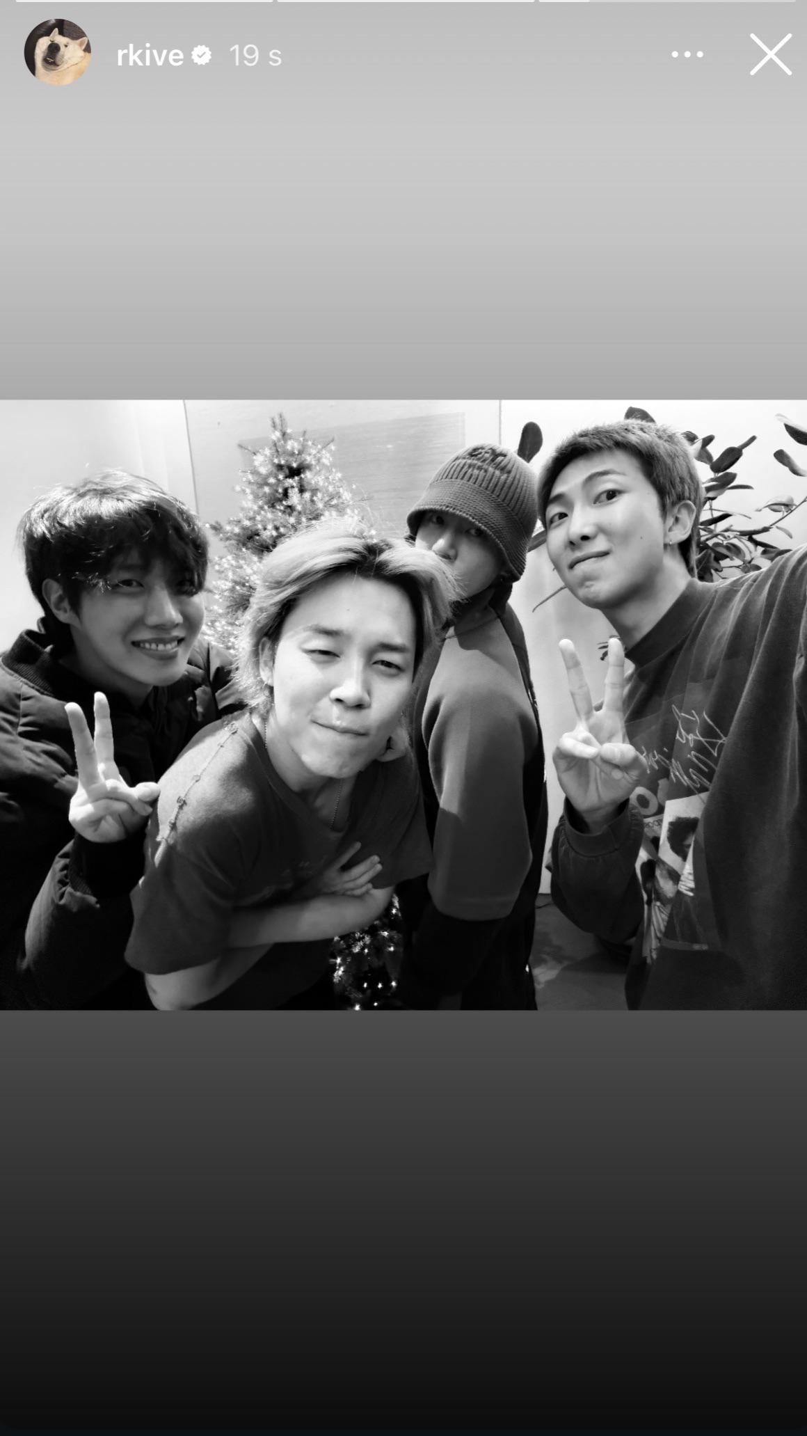 251213 RM on Instagram