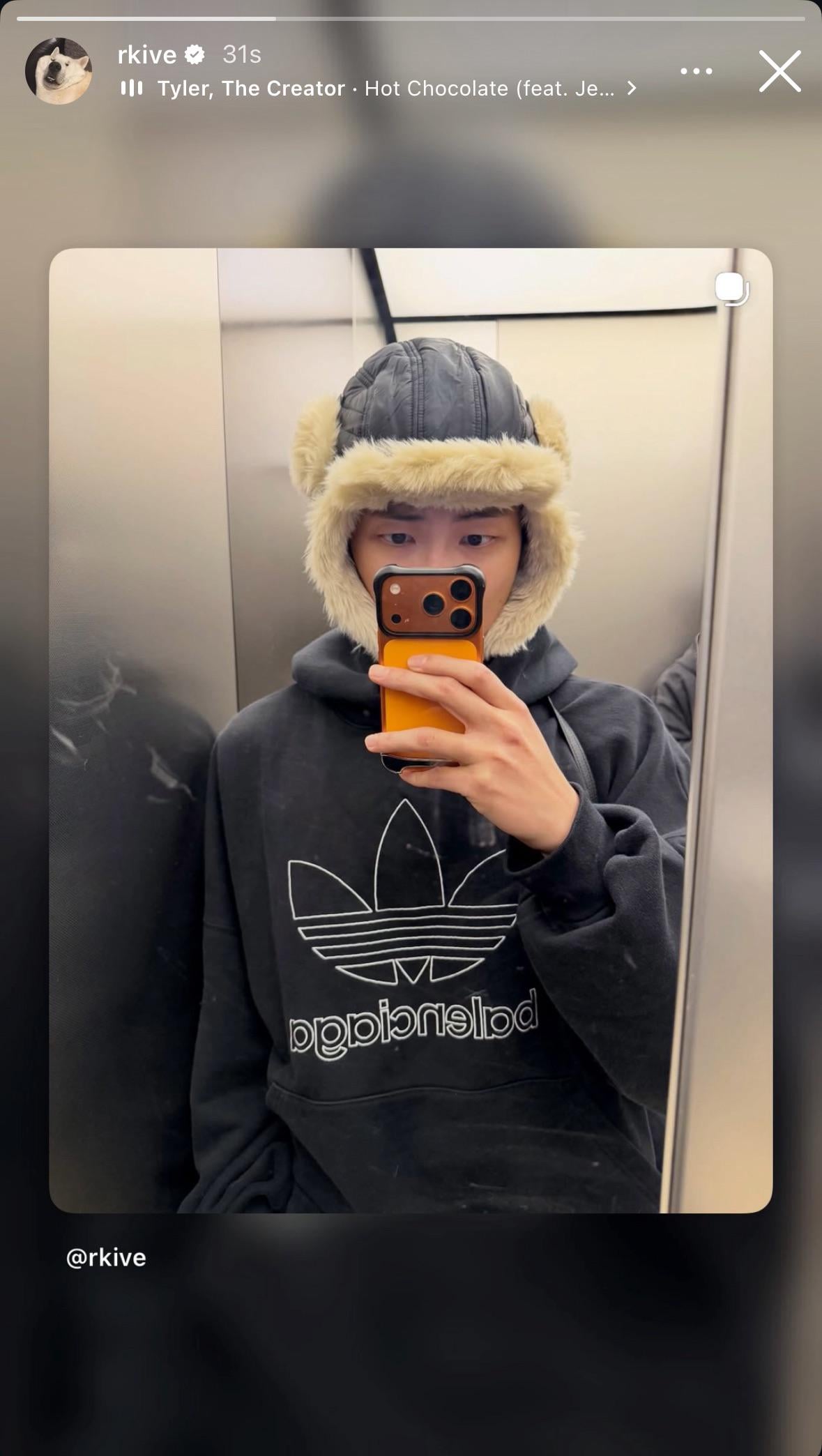 Namjoon IG Story 161225