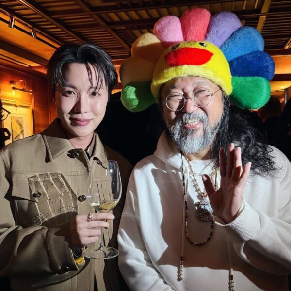 251212 Takashi Murakami on Instagram with j-hope