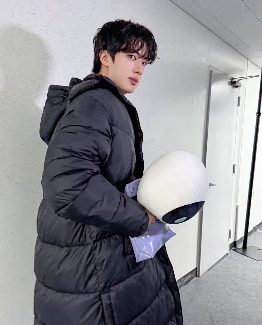 251206 wootteo on Instagram with Jin