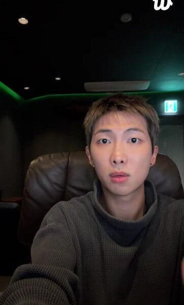 Namjoon Weverse Live 061225