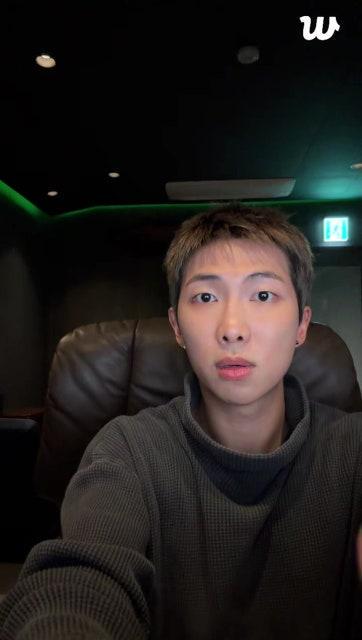 Namjoon Weverse Live 061225
