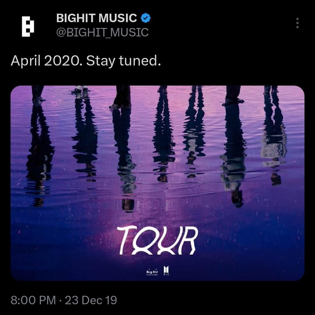 On this day in 2019, BigHit dropped the teaser for the Map of the Soul world tour
