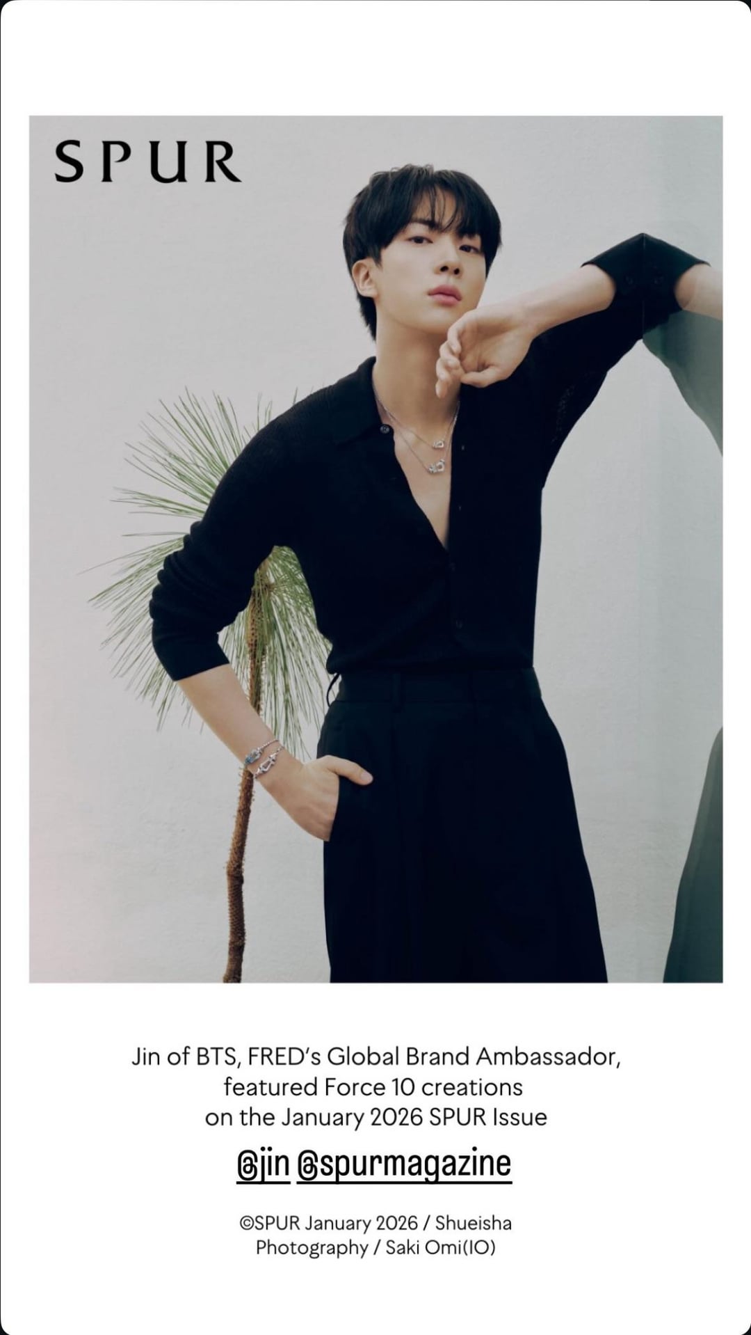 FRED Jewelry IG Stories feat. Jin - 221225