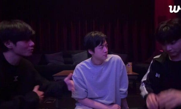 Jungkook, Jin and Taehyung Weverse Live 201225