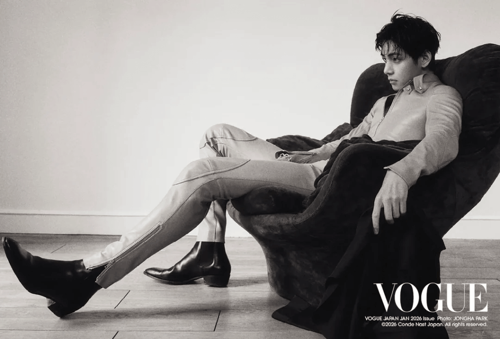 [Vogue Japan] The Quiet Charm of V - “I want to become someone unshakeable, in order to meet the expectations of the people I love.” - 241225
