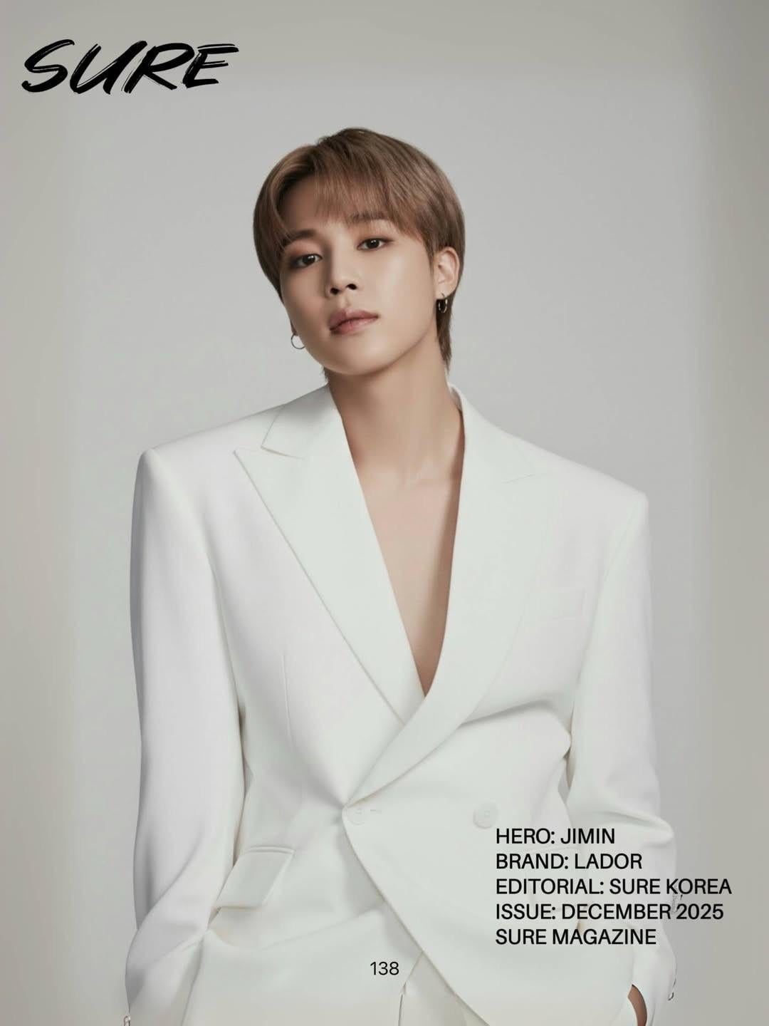 251210 Sure Magazine on Instagram ft. Jimin for LADOR - Where Starpower meets Haircare Innovation