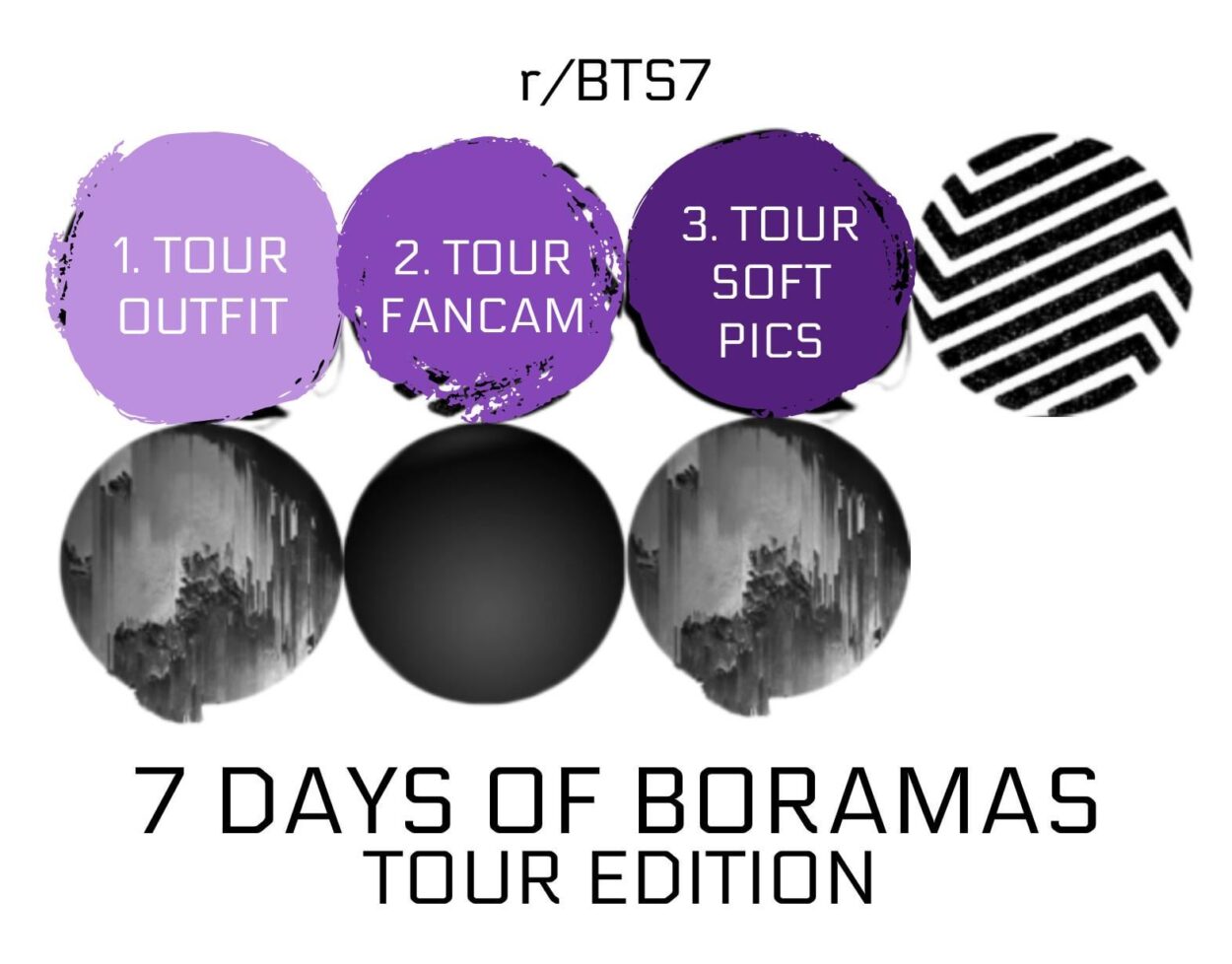 r/BTS7's 7 Days of Boramas: Tour Edition | Day 3: Special Soft Sunday Edition
