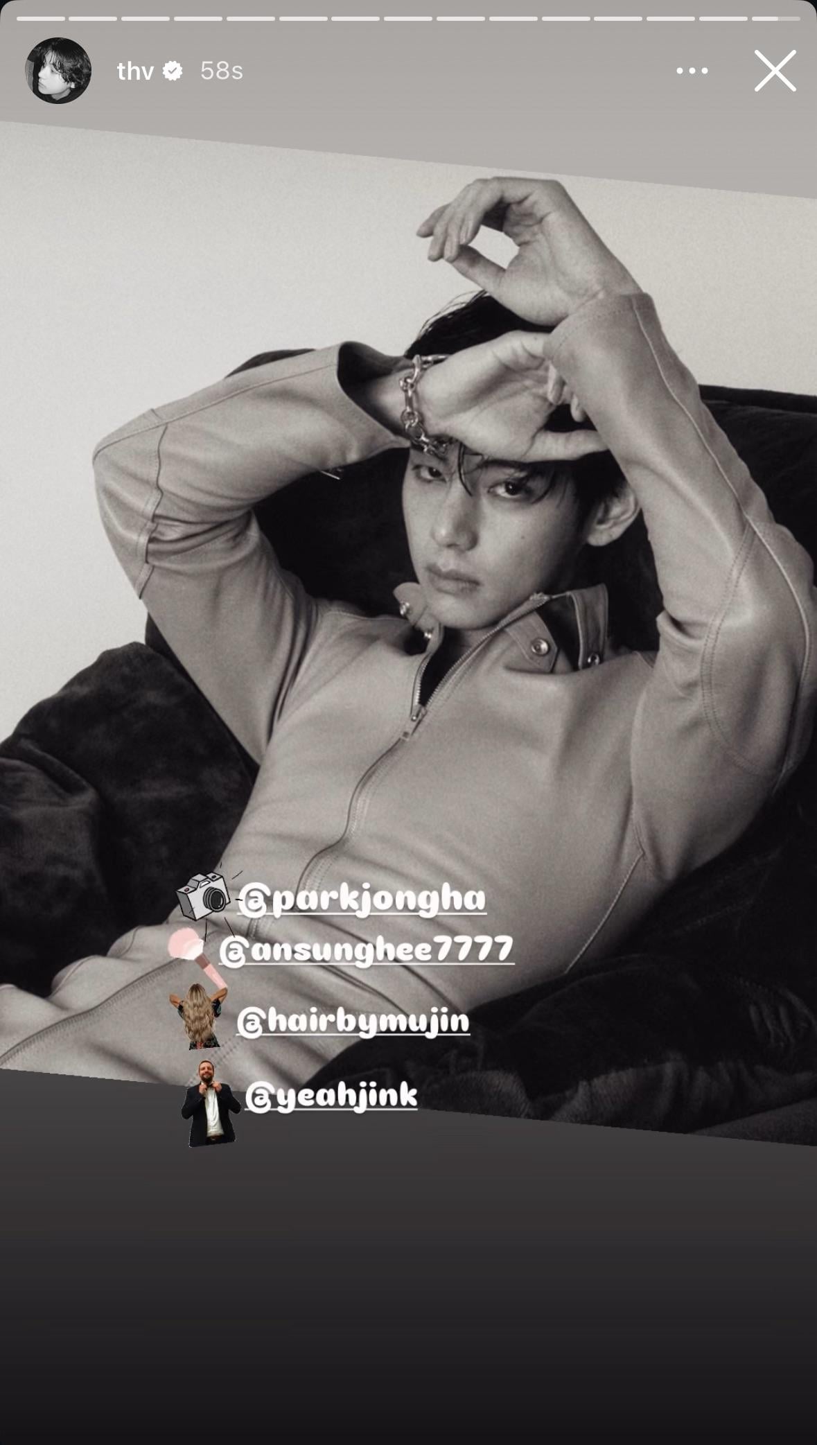 Taehyung IG Story (2) 241225