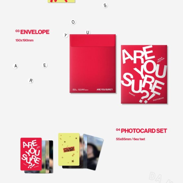 251208 [NOTICE] Jimin x Jung Kook <Are You Sure?! Season2> PHOTOBOOK Release announcement