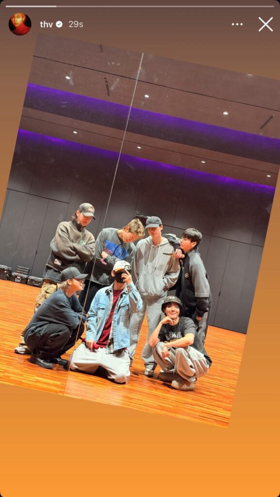 251212 V on Instagram