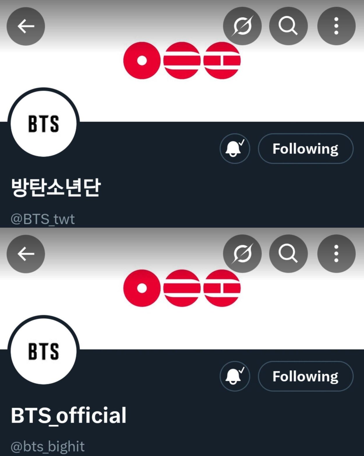 BTS SNS profile pictures have been updated 050126