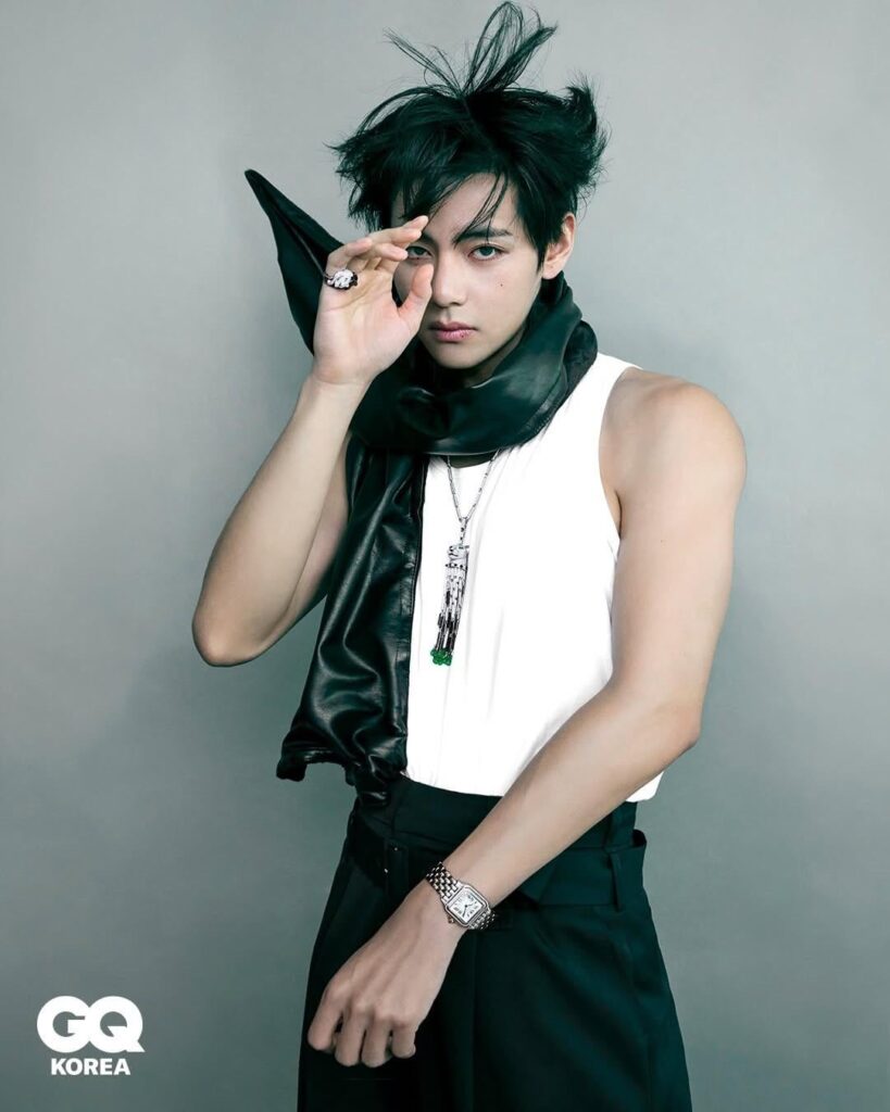 260113 GQ Korea on Instagram ft. V