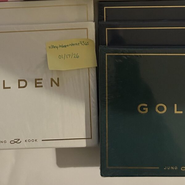 WTS Canada & USA JK Golden album Sealed