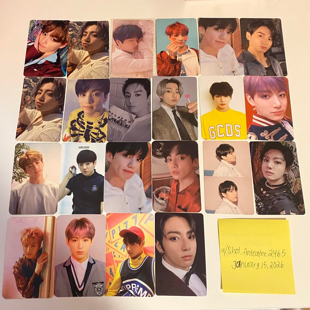 [WTS][Worldwide] Many albums + photocards collection!