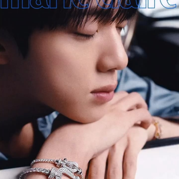 Marie Claire Korea IG Post feat. Jin (2) 120126