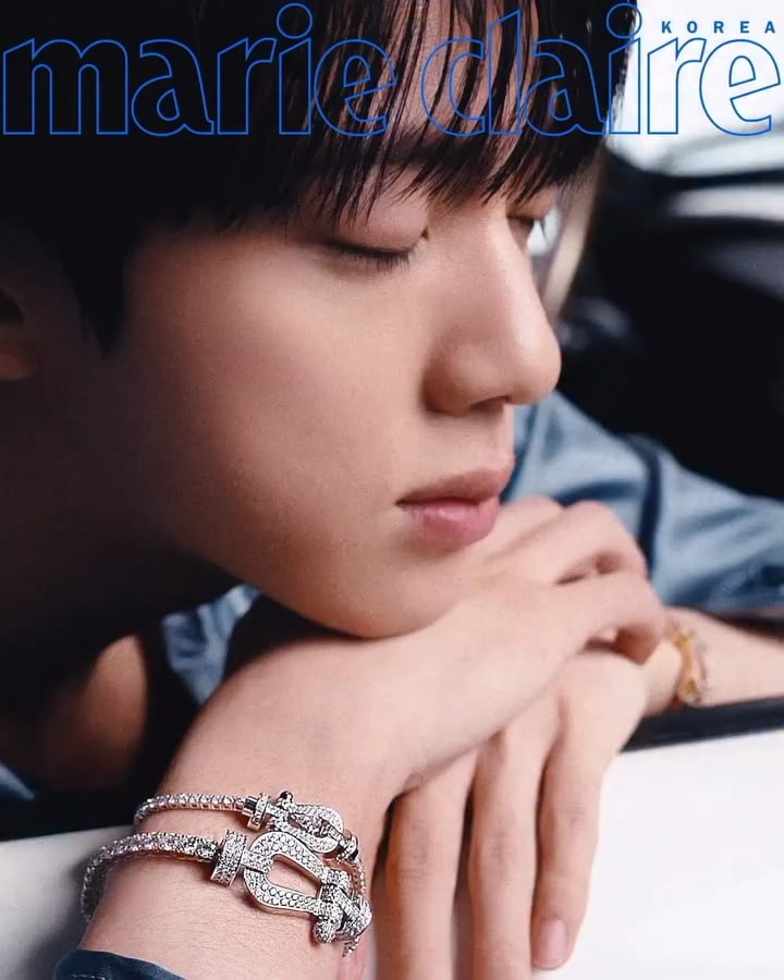 Marie Claire Korea IG Post feat. Jin (2) 120126
