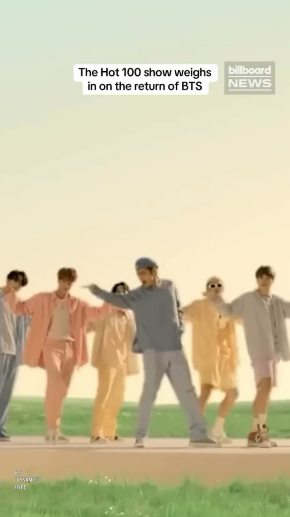 260106 Billboard on Instagram featuring BTS: The boys are back! 🎶