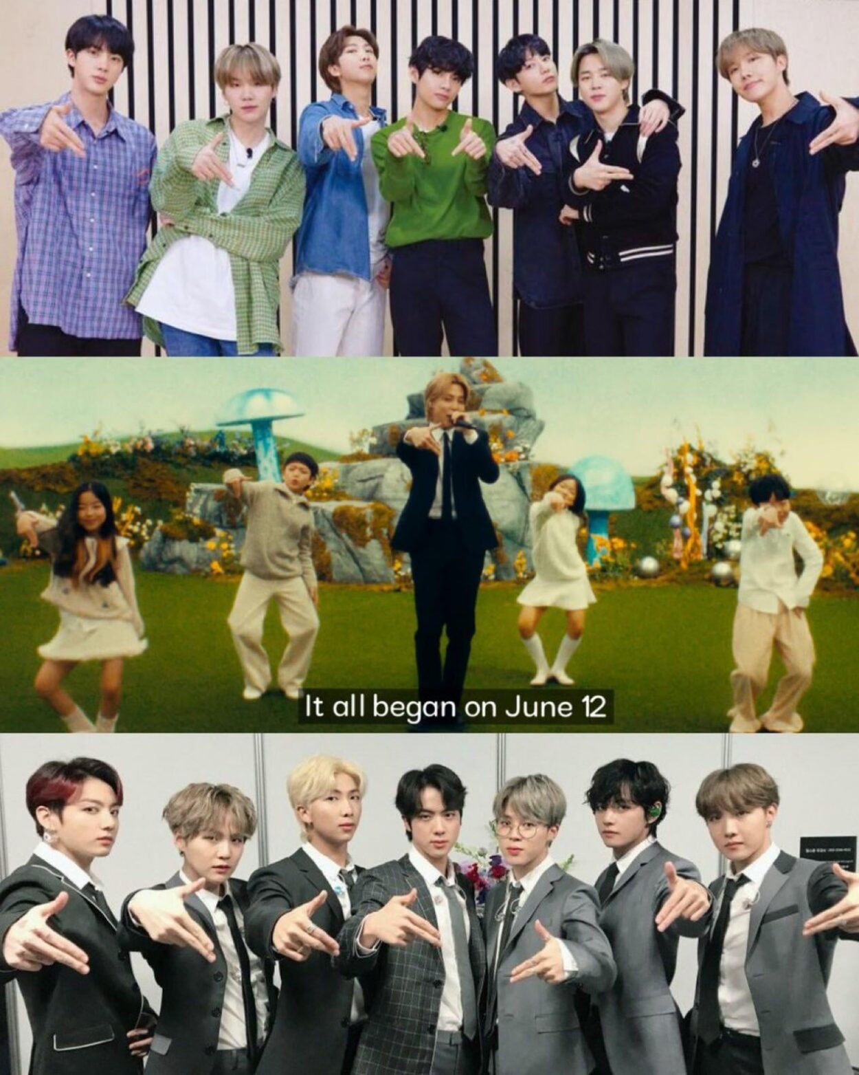 bts hand gesture