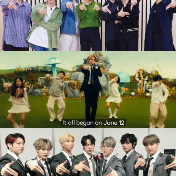 bts hand gesture