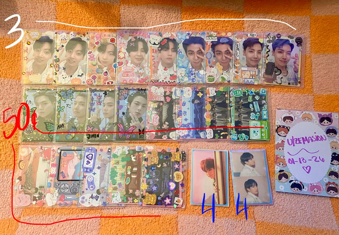 [WTS][US] Misc BTS Photocards & Figures - POCA, POB, Store Exclusives