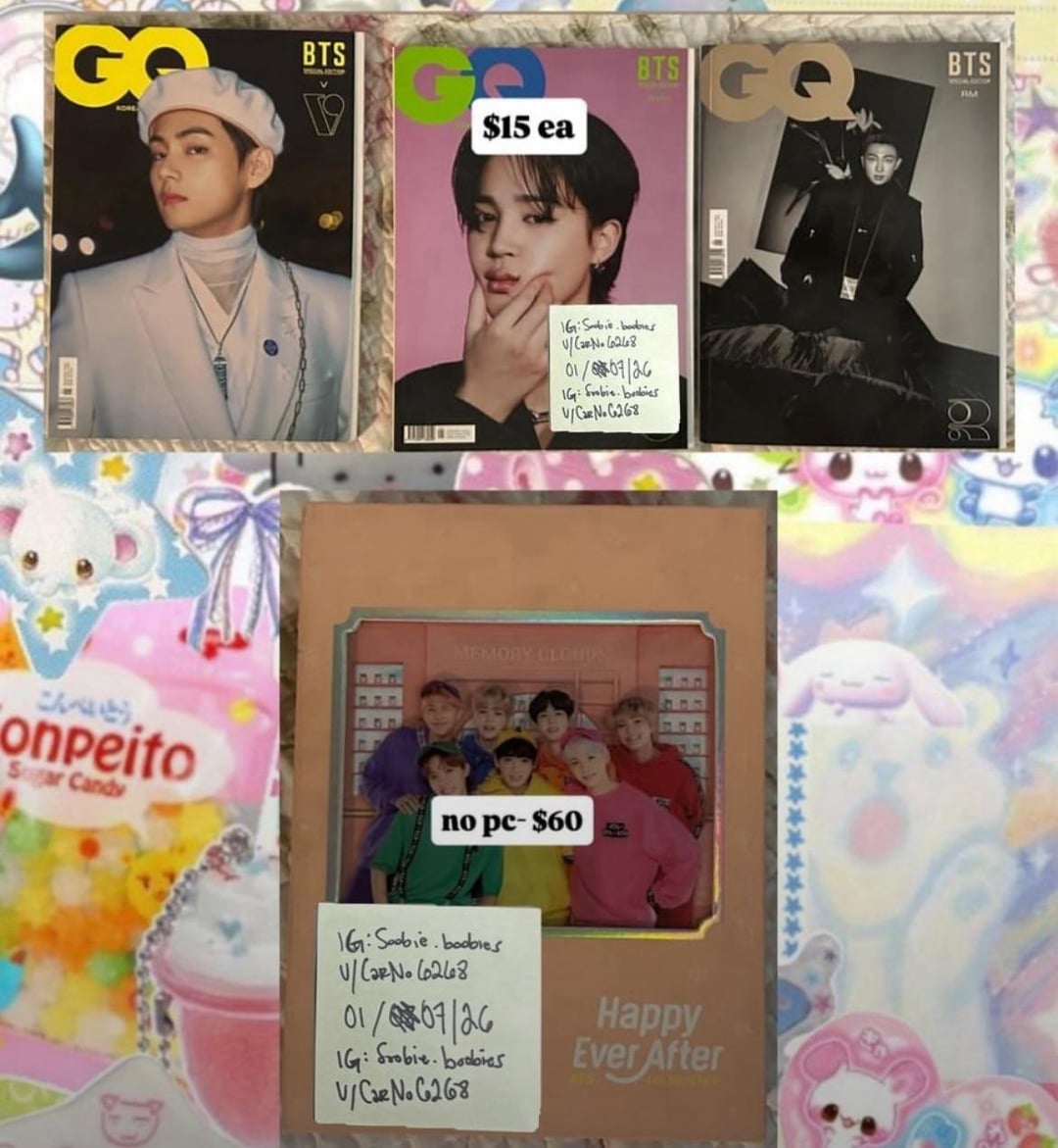 [WTS][USA] OFFICIAL BTS MERCH AND ALBUMS