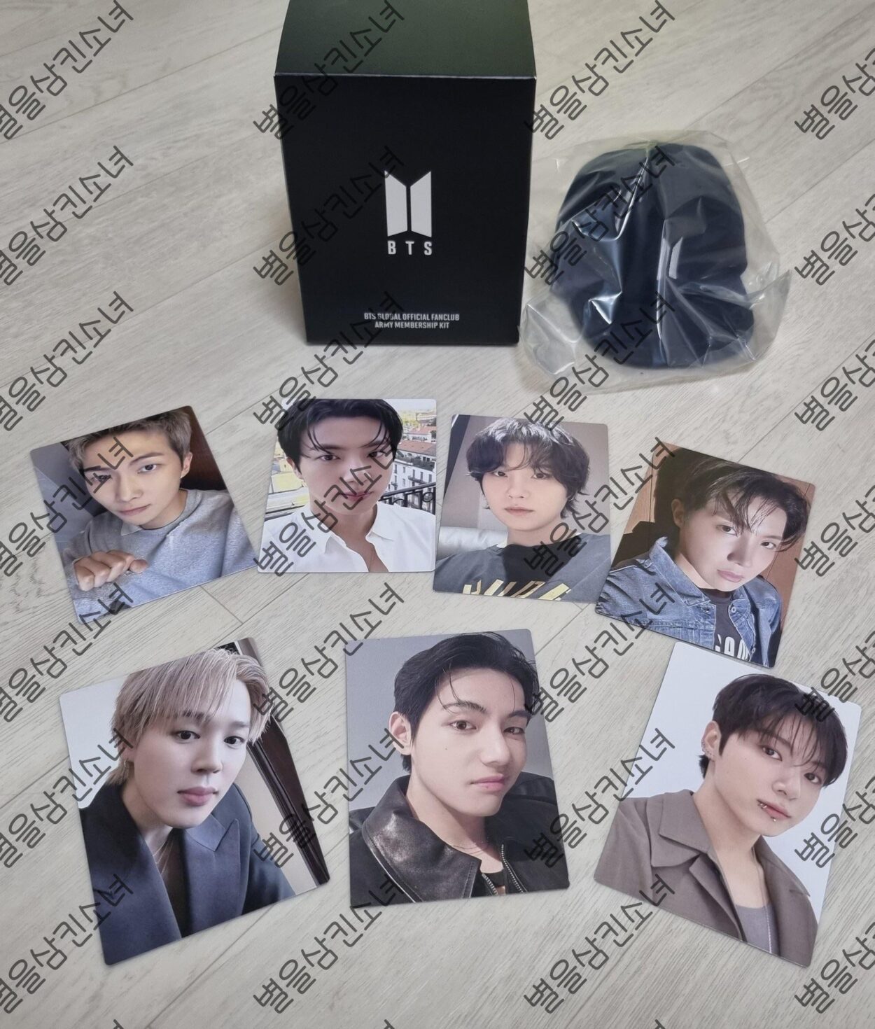 ARMY shares new BTS photocards from ARMY Membership Gift