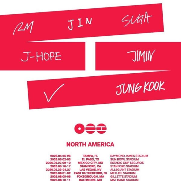 BTS WORLD TOUR IN NORTH AMERICA & EUROPE Ticket Information - 140126