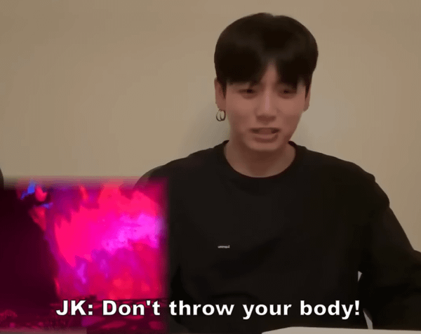 just jungkook crashing out on jinu