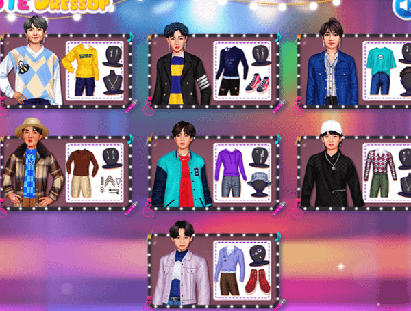 Which member is each in this game? Help!