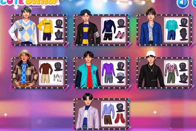 Which member is each in this game? Help!