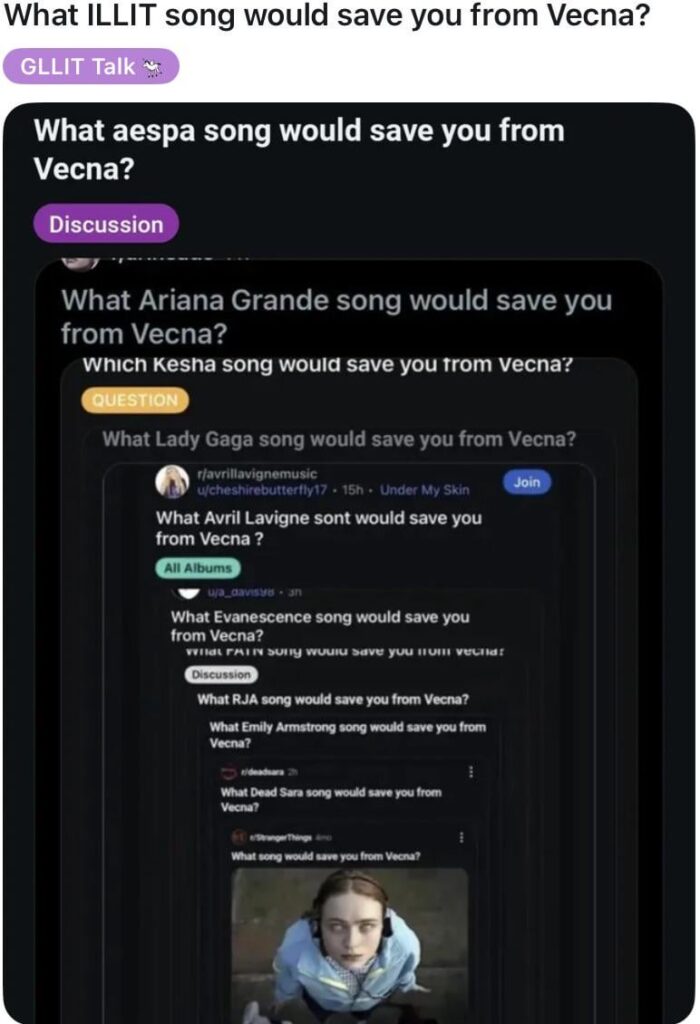 What BTS song would save you from Vecna?