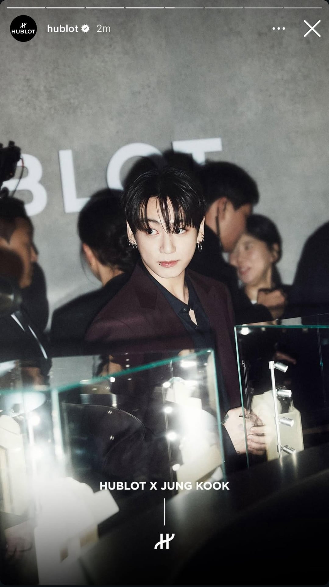 Hublot IG Stories feat. Jungkook 140226
