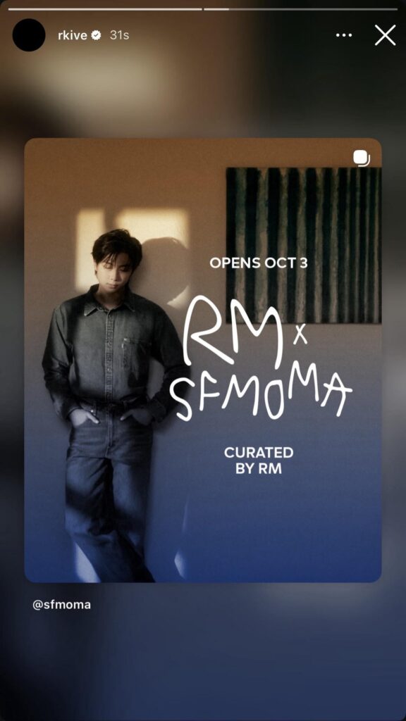 260219 RM on Instagram