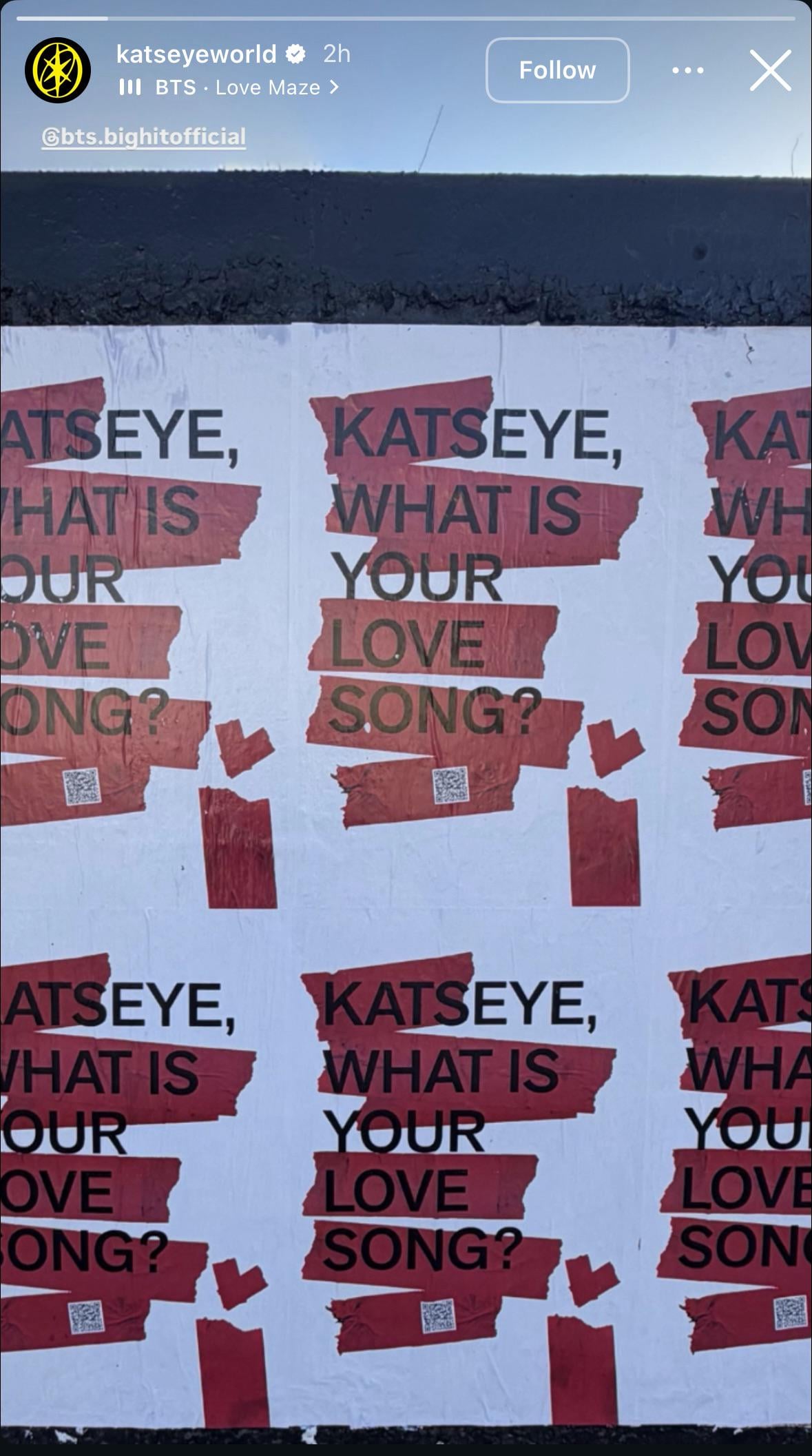 260224 KATSEYE on Instagram Story