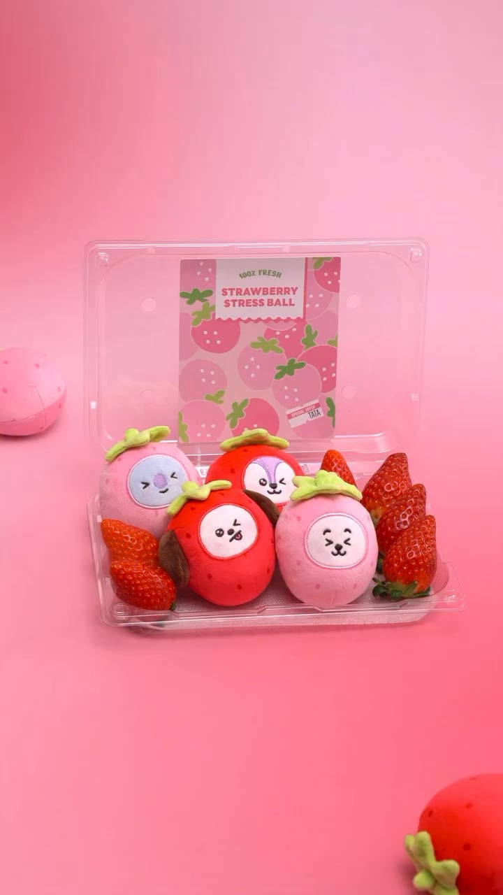 260202 Line Friends Square on Instagram: Sweet scents in the air! Strawberry Buffet loading…🥣🍰