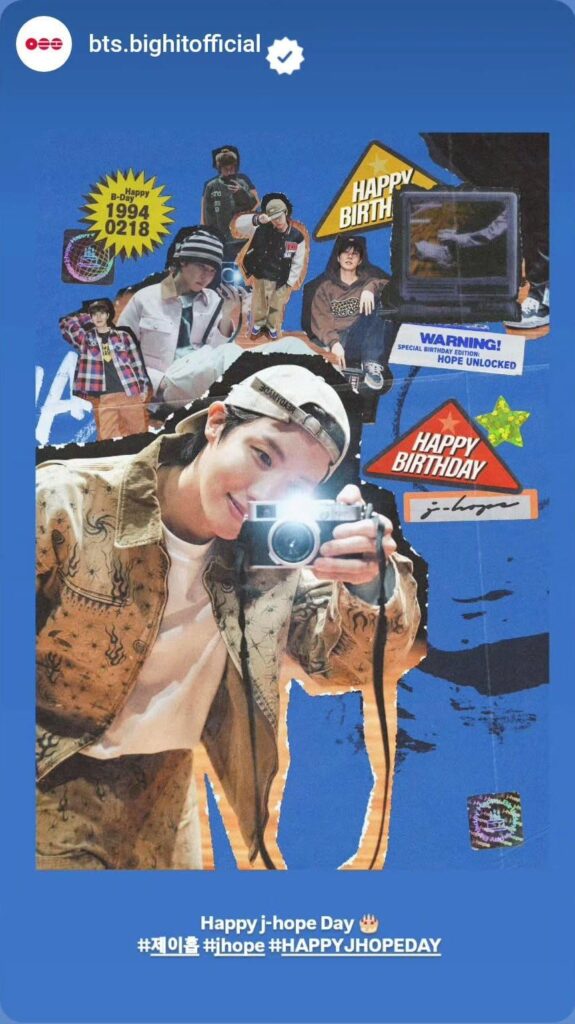 260218 j-hope on Instagram