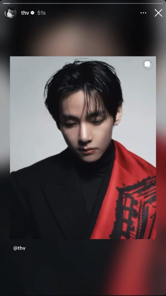 260228 V on Instagram