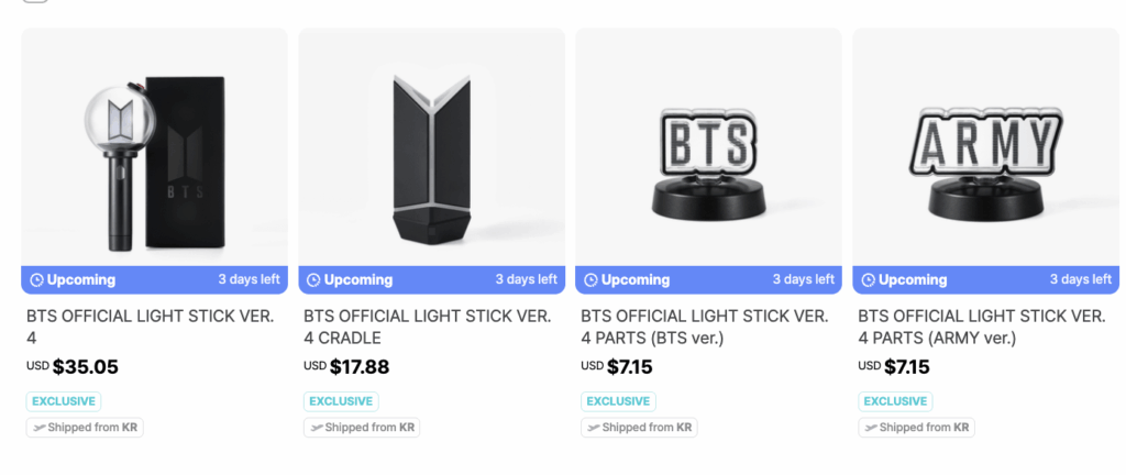 [Weverse Global] BTS OFFICIAL LIGHT STICK VER.4 Available for Purchase - 060226