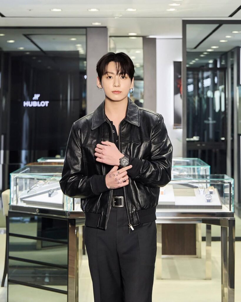 Hublot IG Post ft. Jungkook- 140226