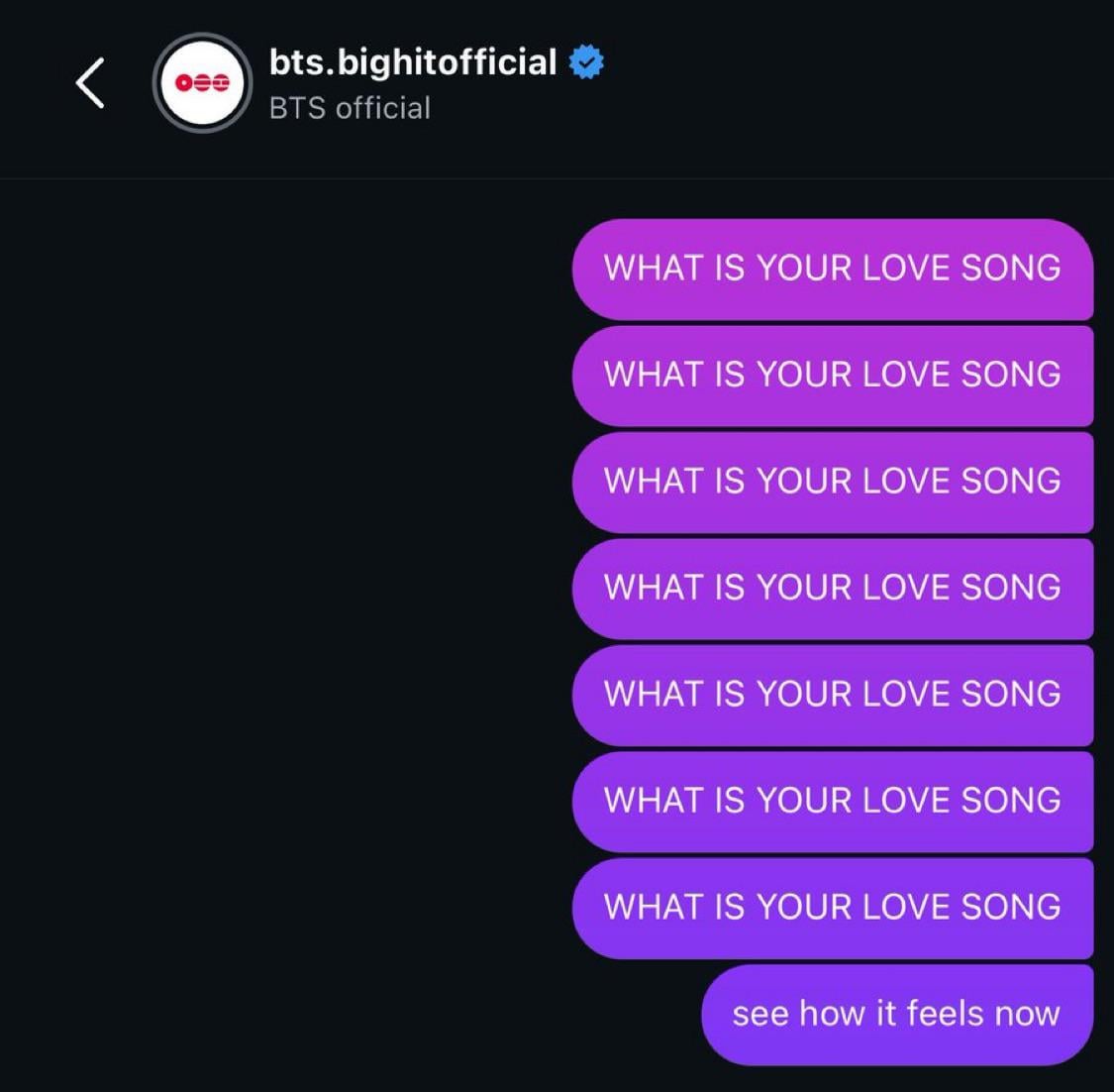 What is your love s—