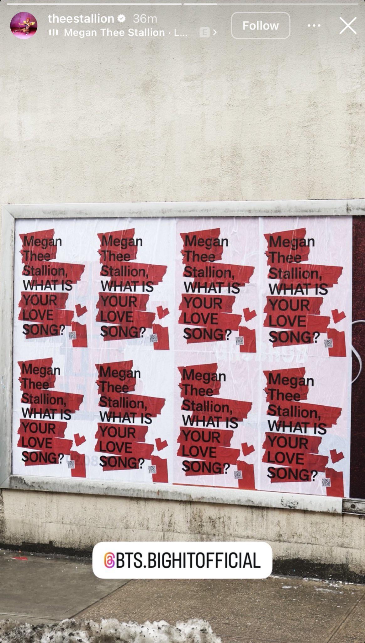 260224 Megan Thee Stallion on Instagram Story