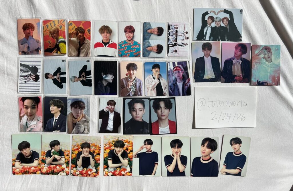 [WTS USA] Album/DVD/Concert Photocards